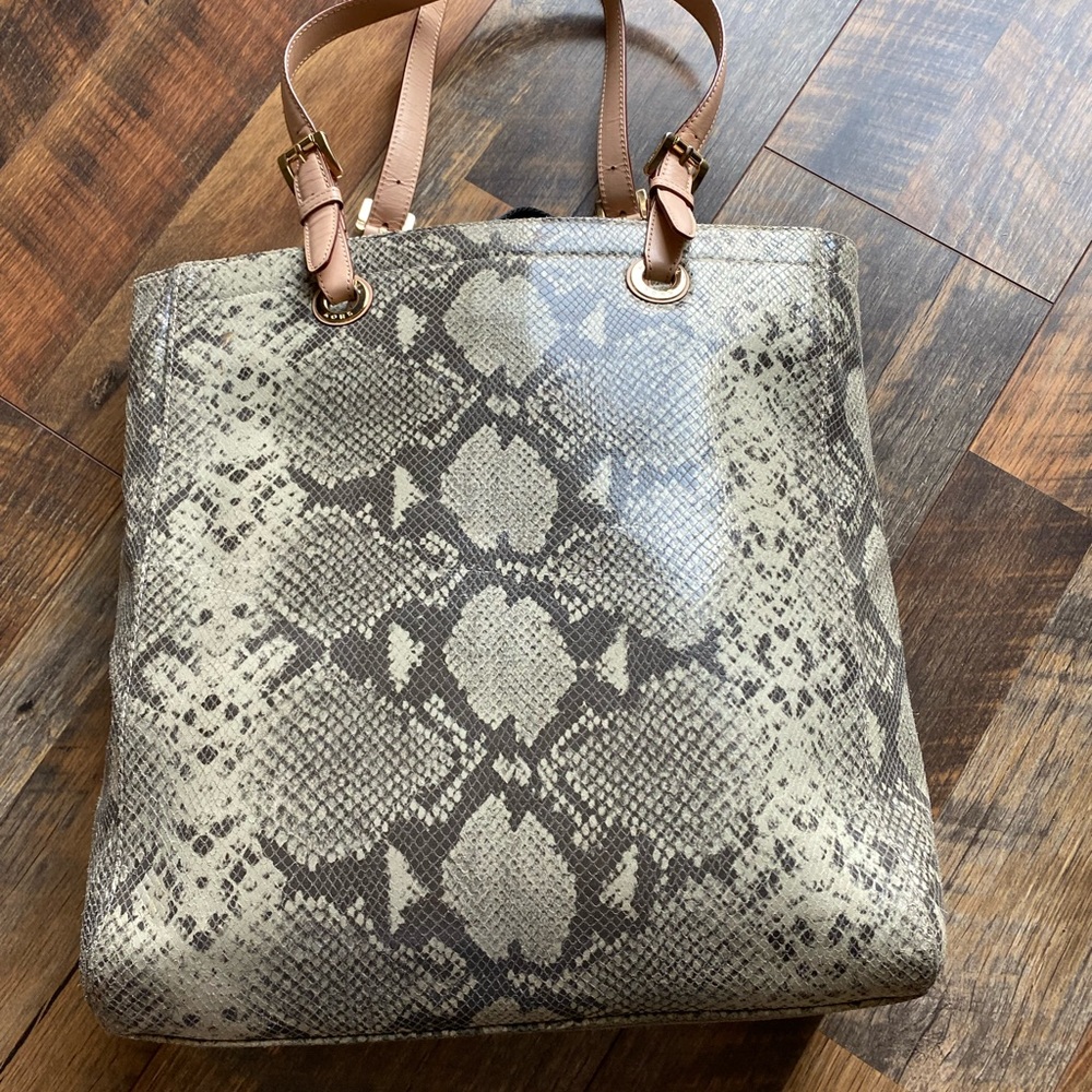 Michael Kors laptop bag snake - Picture 2 of 3
